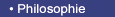 Philosophie
