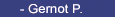 Gernot P